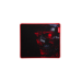 Marvo Scorpion G53 Noob M Medium Size Non-Slip Microfibre Gaming Surface Mat (Black) Gaming mouse pad Black, Red