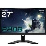 GIGABYTE G27FC A 27" FHD Curved Gaming Monitor - 1920 x 1080, 1500R, 165Hz, 1ms, 250 cd/m², FreeSync Premium, HDMI 1.4, Displayport 1.2