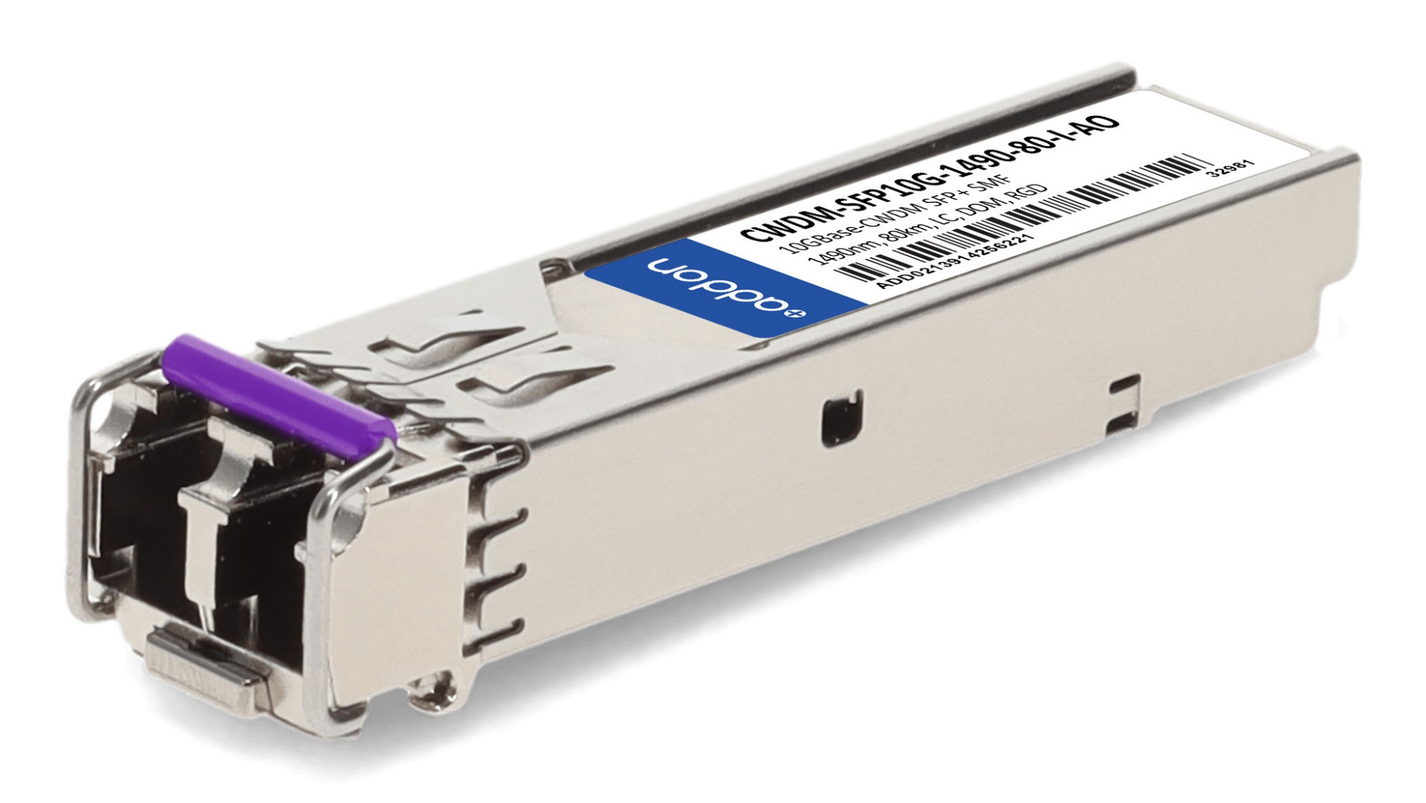 AddOn Networks CWDM-SFP10G-1490-80- Compatible 10G SFP+ 80 km TAA Compliant Transceiver