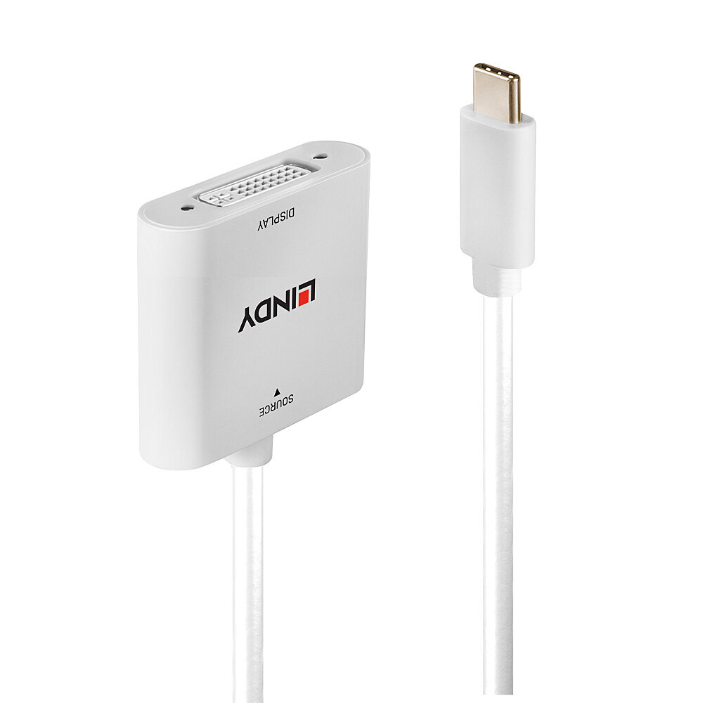 Image of Lindy USB Type C to DVI Converter