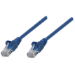 Intellinet Network Patch Cable, Cat6, 1.5m, Blue, CCA, U/UTP, PVC, RJ45, Gold Plated Contacts, Snagless, Booted, Lifetime Warranty