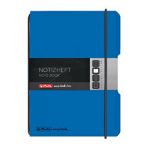Herlitz 11361573 writing notebook A6 40 sheets Blue