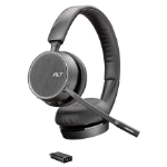 POLY 4220 UC Headset Wireless Head-band Office/Call center Bluetooth Black