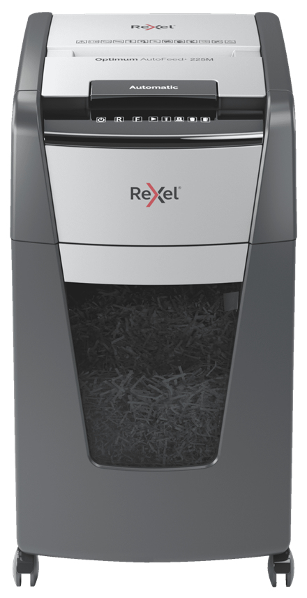 Image of Rexel Optimum AutoFeed+ 225M paper shredder Micro-cut shredding 55...