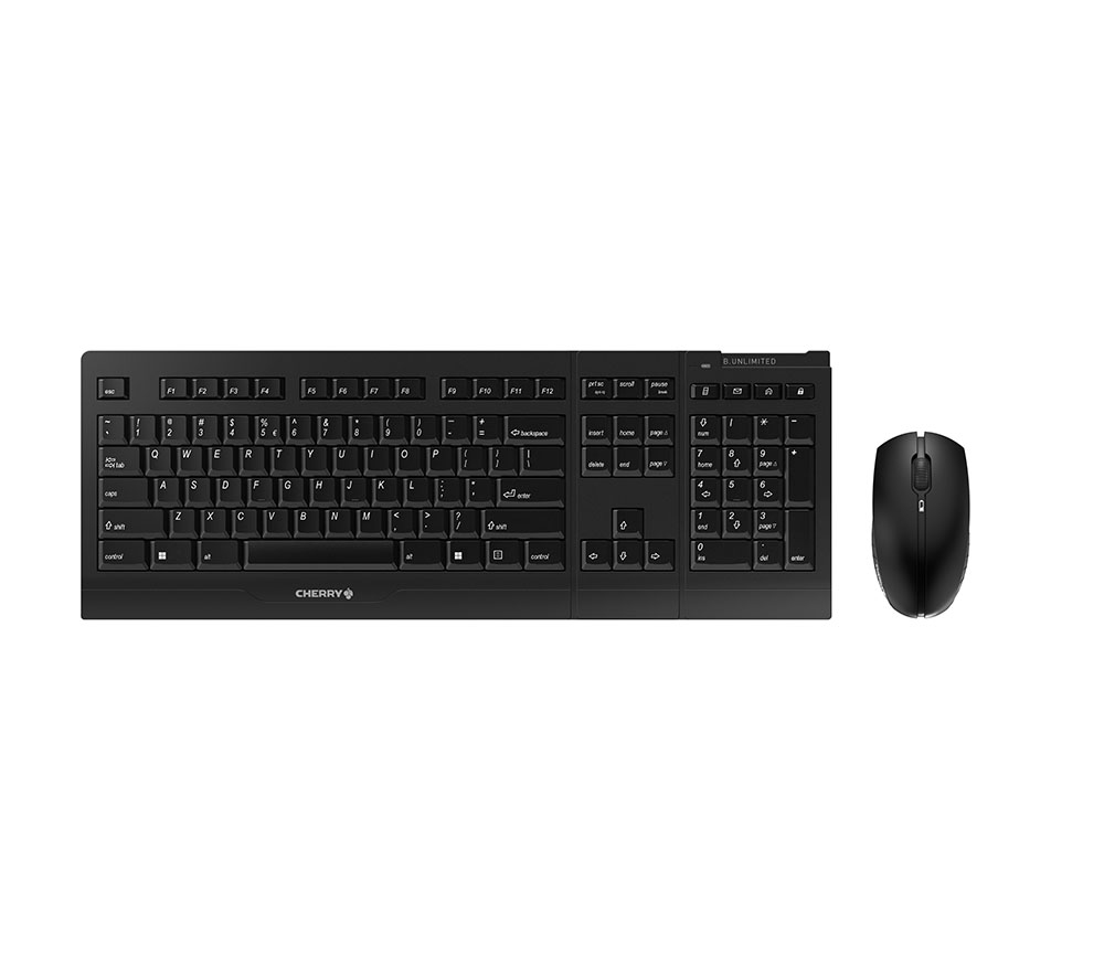 Image of CHERRY B.Unlimited 3.0 keyboard Mouse included RF Wireless QWERTY...