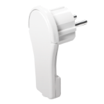 LogiLink Power plug for self assembling, CEE 7/7 (90�), flat, white