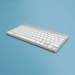 R-Go Tools Compact Break R-Go keyboard, QWERTY (US), Bluetooth, White