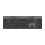 Logitech 920-013786 keyboard RF Wireless + Bluetooth English Graphite