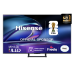 Hisense 55" E8QTUK MiniLED 144Hz Smart AI TV with Freely
