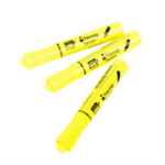 NEXTEP Resaltador Nextep NE-079A Color Amarillo con 12 piezas punta cincel 4mm -