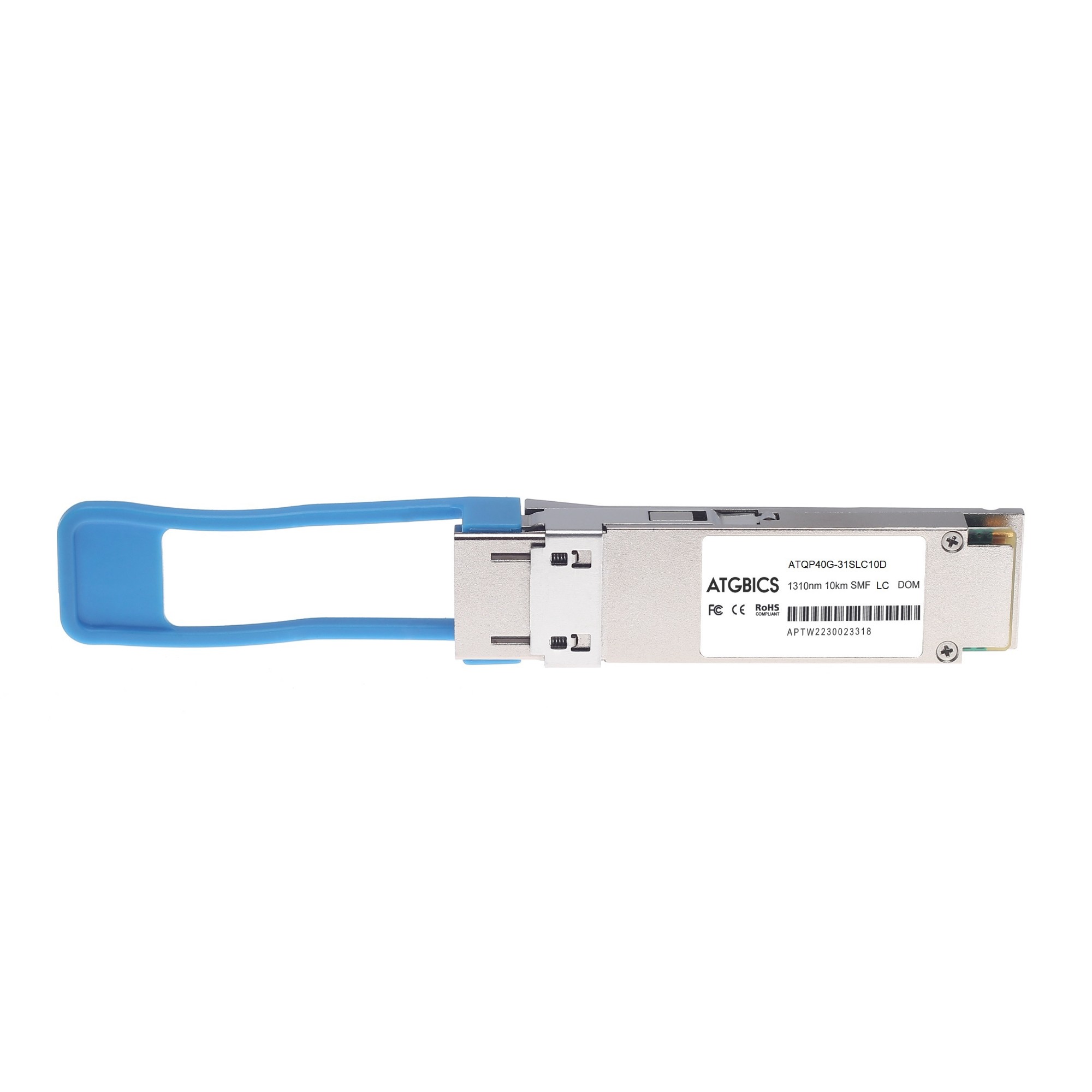 ATGBICS E40G-QSFP-LR4-8 Ruckus Brocade Compatible Transceiver 8 x QSFP+ 40GBase-LR4 (1310nm, SMF, 10km, LC, DOM)