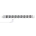 LogiLink PDU9C05 surge protector Light grey 9 AC outlet(s) 230 V 2 m
