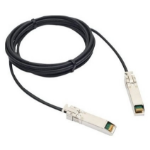 Extreme networks 3m SFP+ fibre optic cable SFP+ Black, Silver