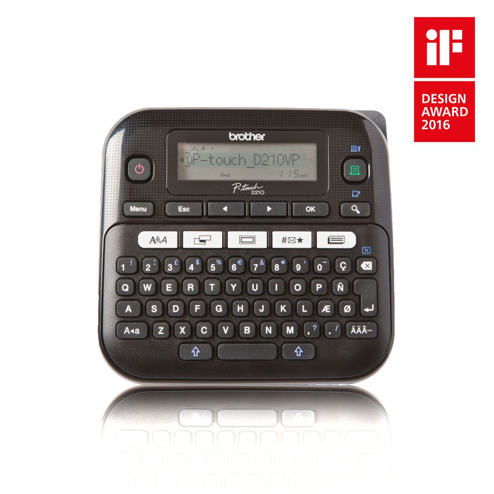Image of Brother P-Touch PT-D210VP - etikettema - Printer - Label Printer