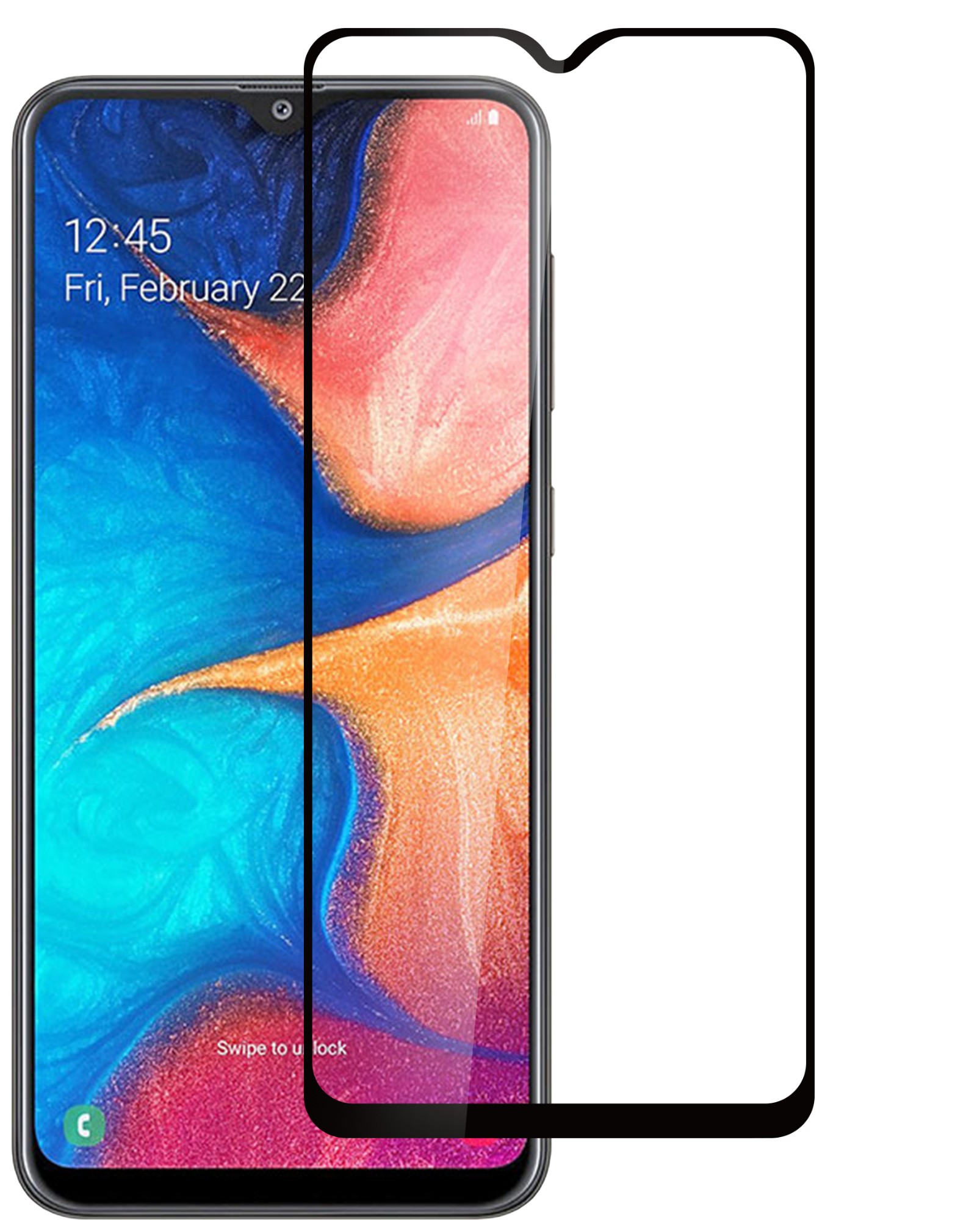 eSTUFF Samsung Galaxy A20 Clear screen protector 1 pc(s)