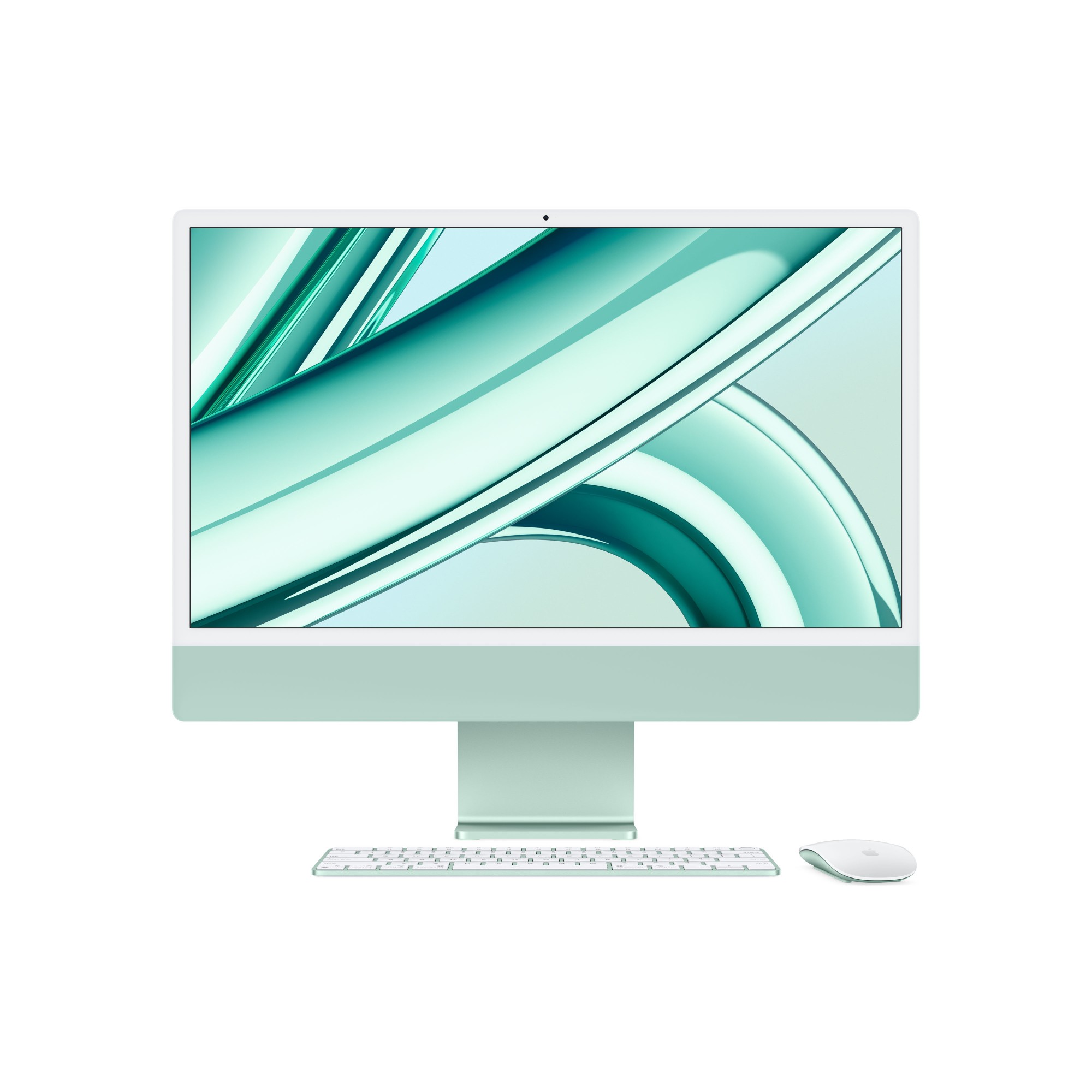 MQRA3D/A APPLE 24-inch iMac with Retina 4.5K display: Apple M3 chip with 8-core CPU and 8-core GPU (8GB/256GB SSD) - Green