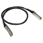 HPE Arista 40G QSFP+ to QSFP+ 0.5m DAC Cable InfiniBand/fibre optic cable QSFP+