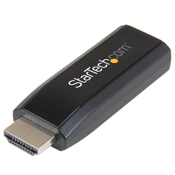 Image of StarTech.com HDMI to VGA Converter with Audio - Compact - 1920x1200