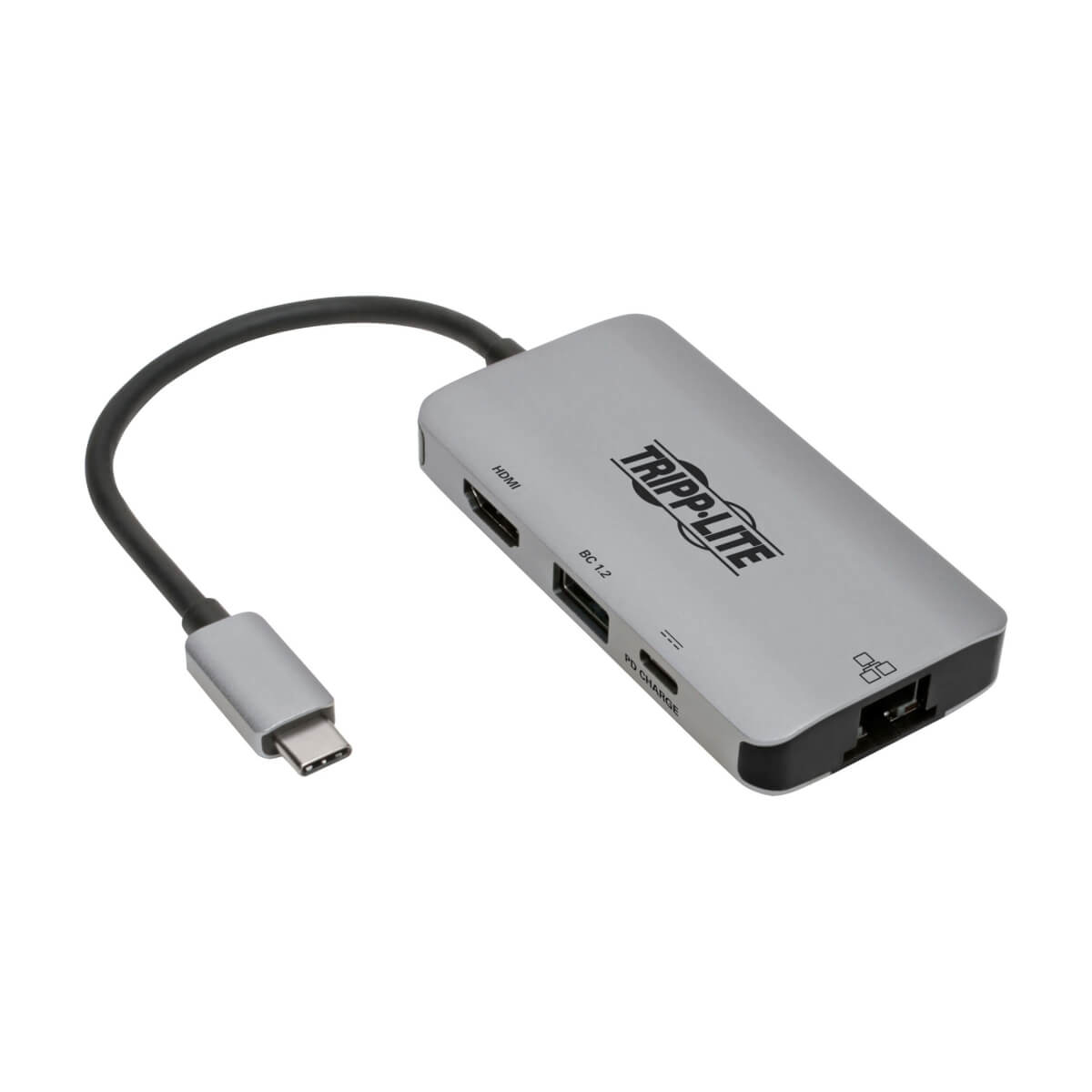 Image of Tripp Lite U444-06N-H4GUSC USB-C Multiport Adapter - 4K HDMI, USB...