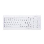 CHERRY AK-C7000 keyboard Medical RF Wireless QWERTY Norwegian White