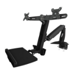 Aavara WS742 monitor mount / stand 61 cm (24") Desk Black