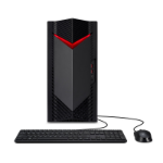 Acer NITRO 50 N50-660 Intel Core Ultra 7 265F 32 GB DDR5-SDRAM 2 TB SSD NVIDIA GeForce RTX 5060 Windows 11 Home Desktop PC Black, Red