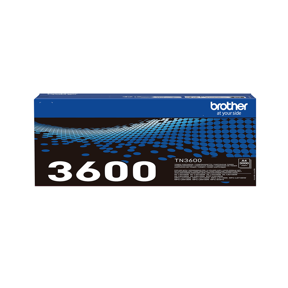 Brother TN-3600 Toner-kit, 3K pages ISO/IEC 19752 for Brother HL-L 5200/6410/MFC-L 6710
