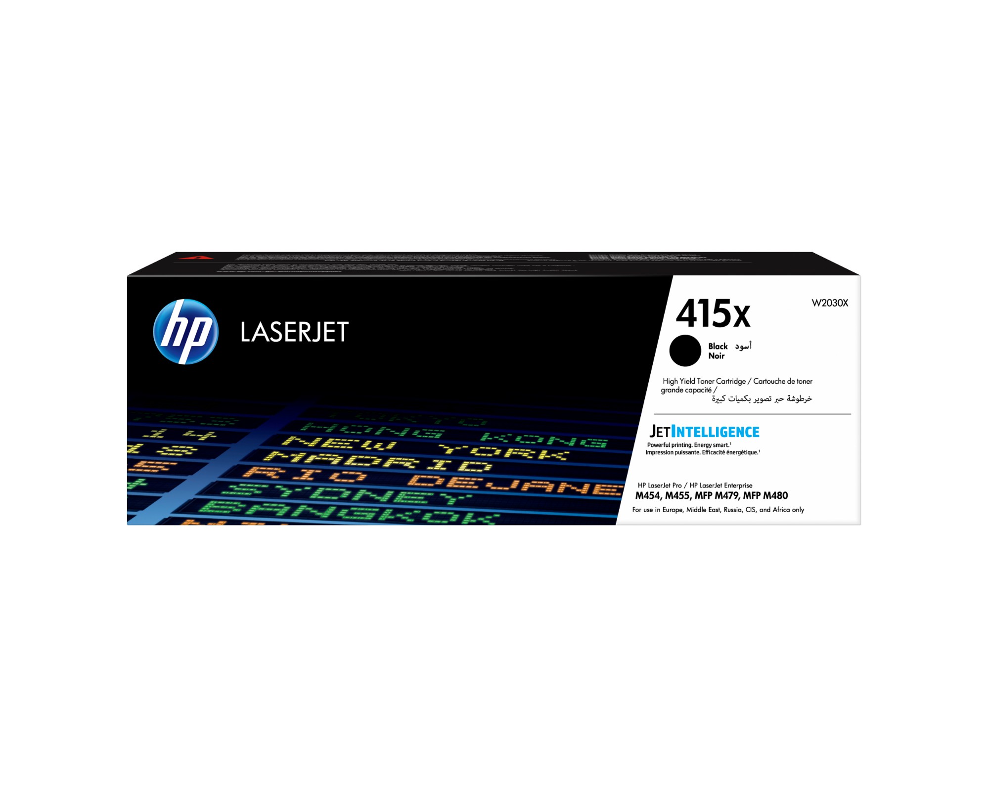 HP W2030X/415X Toner cartridge black, 7.5K pages ISO/IEC 19798 for HP E 45028/M 454