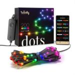 Twinkly Dots 200 Rgb Leds, Black Wire