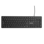 eSTUFF GLB211202 keyboard Office USB QWERTY US International Black