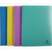 Exacompta 88290E folder Polypropylene (PP) Blue, Fuchsia, Turquoise, Yellow A4