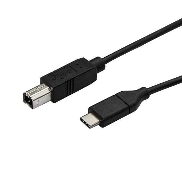 Image of StarTech.com USB-C to USB-B Printer Cable - M/M - 3 m (10 ft.) -...