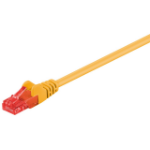 Goobay 95249 networking cable Yellow 0.25 m Cat6 U/UTP (UTP)