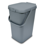 ADDIS 519226 trash can 18 L Rectangular Grey