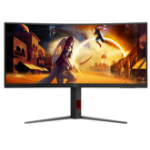 AOC G4 34" VA UWQHD 200Hz computer monitor 86.4 cm (34") 3440 x 1440 pixels UltraWide Quad HD LCD Black, Red