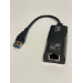 Axiom USBAMRJ45FK-AX cable gender changer USB Type-A RJ-45 Black