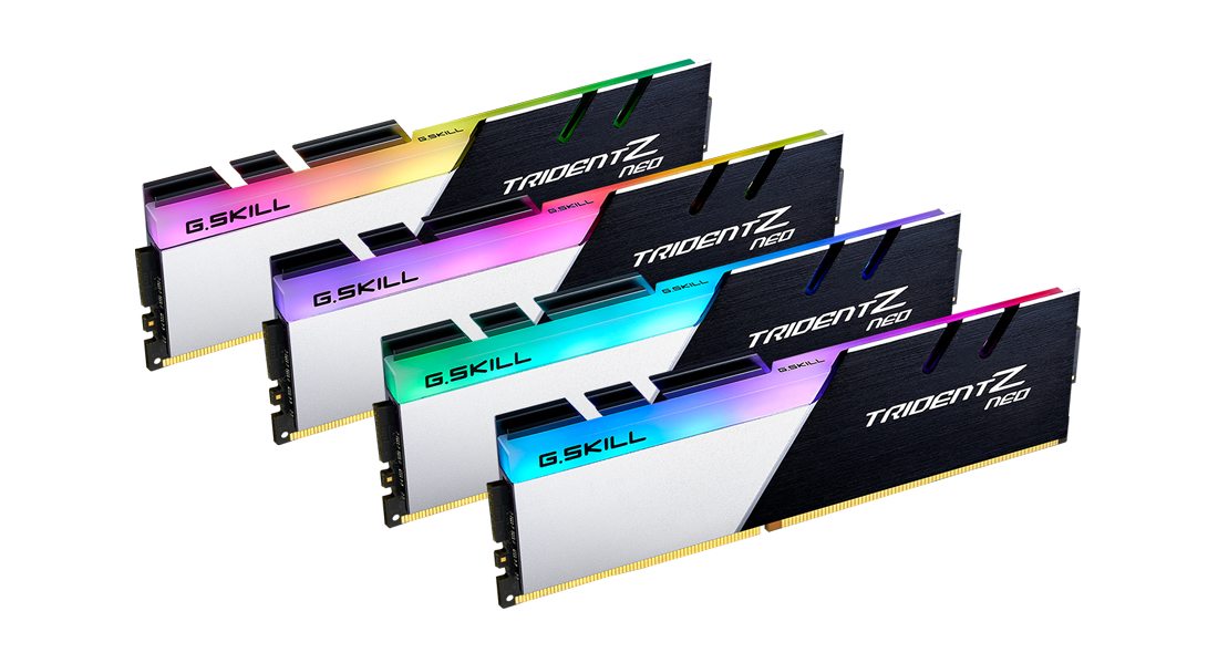 F4-3600C16Q-32GTZNC G.SKILL TridentZ Neo Series - DDR4 - kit - 32 GB: 4 x 8 GB