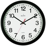 Acctim CONTROLLER WALL CLOCK BLK