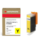 AgfaPhoto APCCLI551XLY inktcartridge 1 stuk(s) Compatibel Hoog (XL) rendement Geel