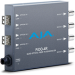 AJA FiDO-4R 4-Channel Single-Mode LC Fiber to 3G-SDI Receiver