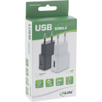 InLine USB Power Adapter Single, 100-240V to 5V/1.2A white