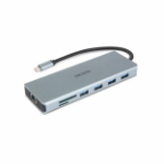 DICOTA D32065 interface hub USB 3.2 Gen 1 (3.1 Gen 1) Type-C Zilver