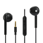 2GO 795966 hoofdtelefoon/headset Bedraad In-ear Oproepen/muziek Zwart