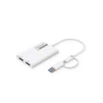 ROLINE 12.03.3207 USB grafische adapter 3840 x 2160 Pixels Wit