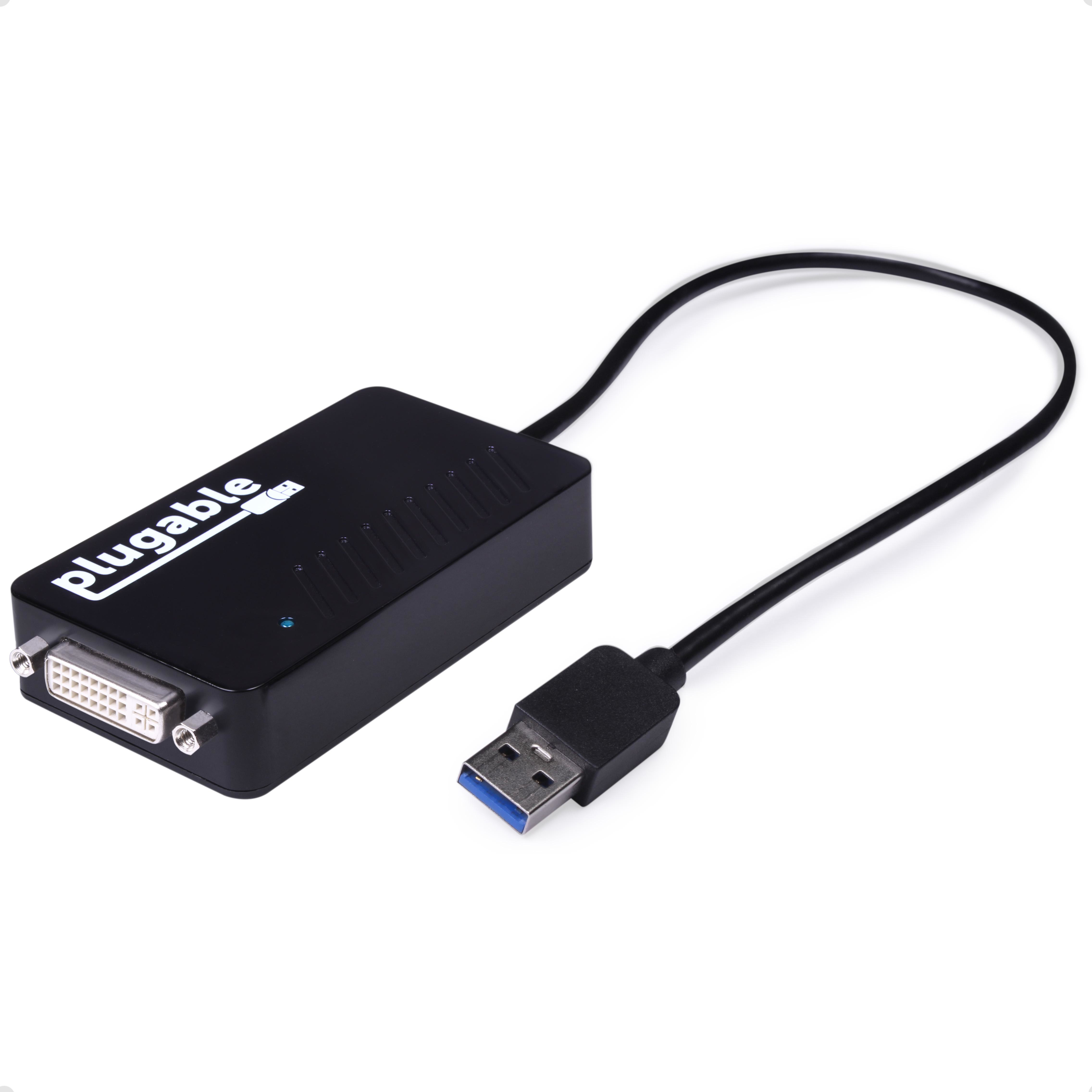 Image of Plugable Technologies USB 3.0 to DVI/VGA/HDMI Video Graphics...