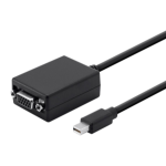 Monoprice 12743 video cable adapter VGA (D-Sub) Mini DisplayPort Black