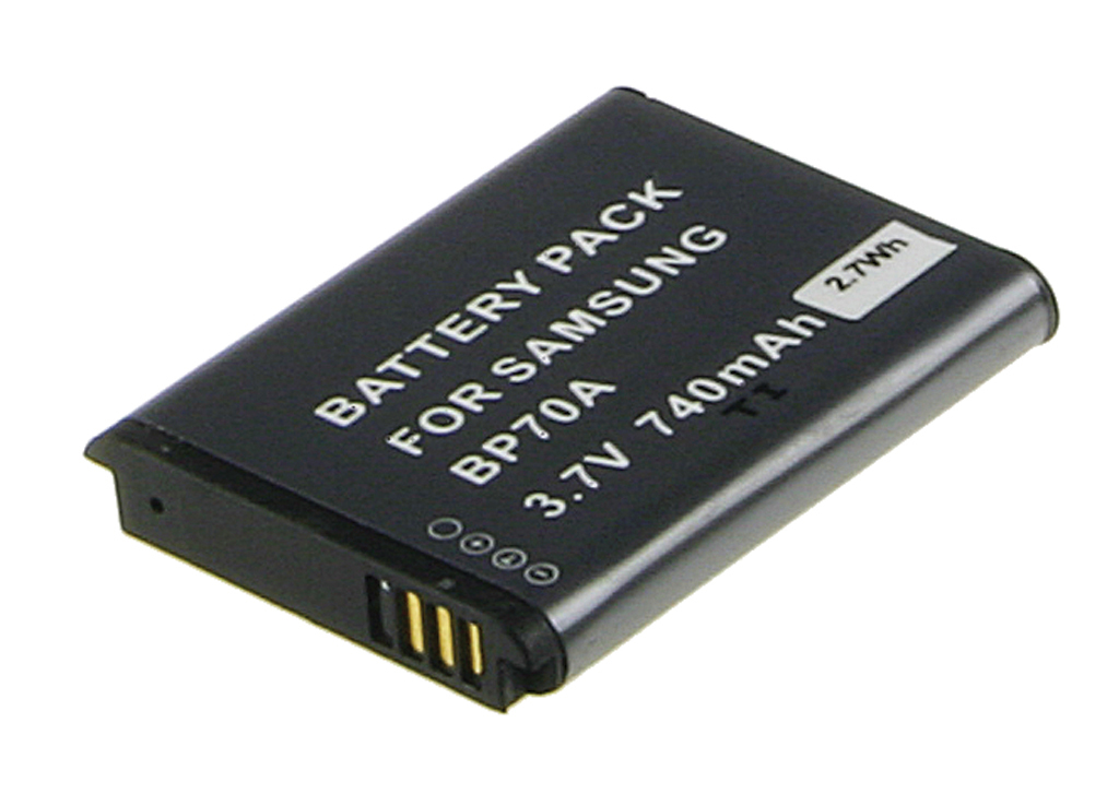2-Power Digital Camera Battery 3.7V 700Mah