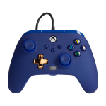 PowerA Enhanced Wired Blue, Gold USB Gamepad Xbox Series S, Xbox Series X