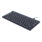R-Go Tools Ergonomisch toetsenbord R-Go Compact Break, compact toetsenbord met pauzesoftware, QWERTY (NORDIC), bedraad, zwart