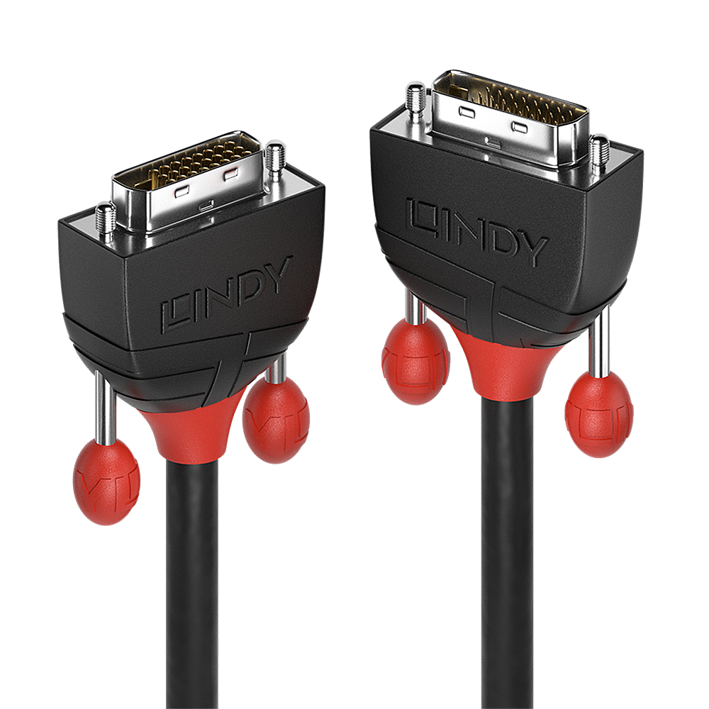 Image of Lindy 5m DVI-D Dual Link Cable, Black Line